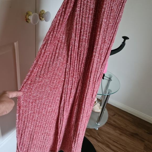 Ice M Red Maxi Long Dress with Sides Slits | Formal Red Dress Birthday - Picture 3 of 9